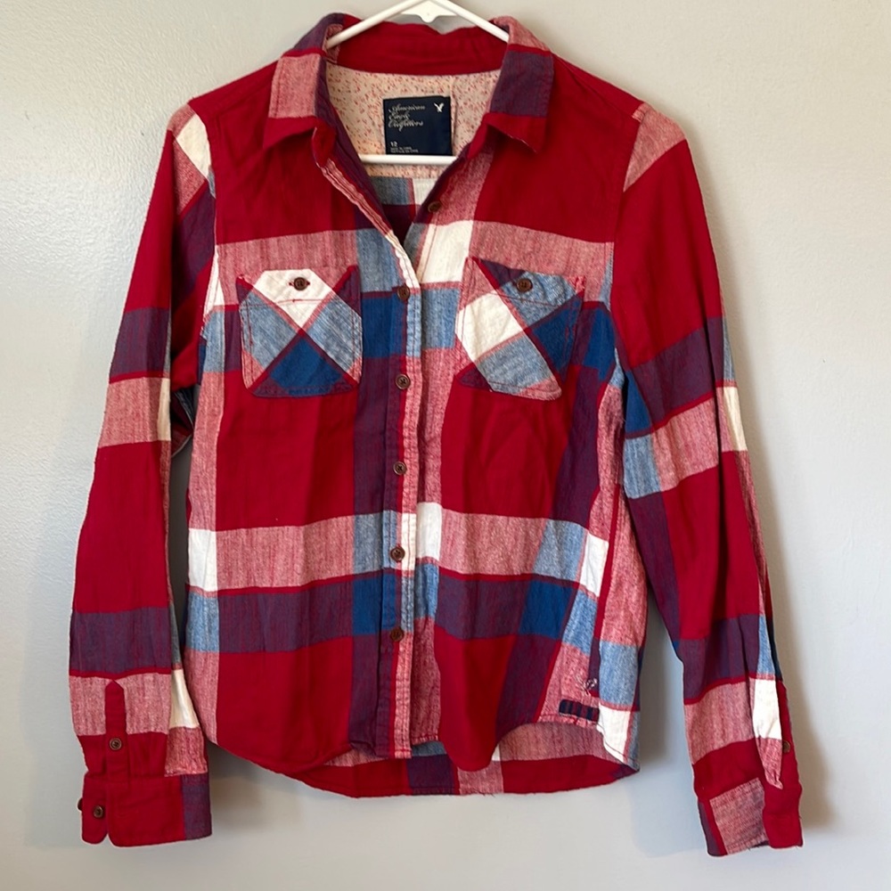 American Eagle Outfitters womens flannel shirt